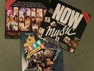 Now Thats What I Call Music 1,2,3  Vinyl Bundle Original Issue Used