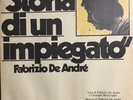 FABRIZIO DE ANDRÉ • Storia Di Un Impiegato • Vinile LP • Produttori Associati