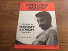 Kenny Lynch ‘Movin Away’ Rare Original Sheet Music Northern Soul 1967