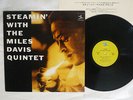 MILES DAVIS STEAMIN' PRESTIGE LPJ-70007 Japan VINYL LP