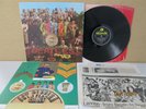 THE BEATLES Sgt Peppers LP EX (YEX 137-1/138-1 Stereo) CUT-OUT INSERTS & INNER