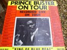 RARE UK BLUE BEAT LP - PRINCE BUSTER ON TOUR - KING OF THE BLUE BEAT -VG++ TO EX
