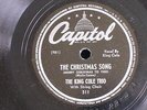 Nat King Cole Trio/The Christmas Song-In Cool of Evening/Shellac/Capitol 311/E-