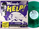A.A. Allen - Miracle Help  LP - Miracle Revival Green Wax VG+