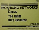 2Lps RADIO only OZZY OSBOURNE Kansas THE KINKS 1984 BEST OF CAPTURED LIVE SHOWS