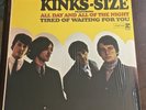 THE KINKS – KINK-SIZE LP.  RARE WHITE LABEL PROMO  RECORD.