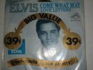 ELVIS PRESLEY - Love Letters/ Come what May 47-8870 Still Sealed