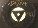 JULIE LONDON 1956 SINGLE - CRY ME A RIVER - GOLD LONDON 45-HL-U 8240