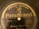 Banjo Joe Blind Blake Madison Street Rag Paramount 78. Pre War Blues