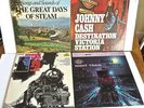 4 Train Related Records 2 Johnny Cash, Buddy Morrow Night Train & Songs of Steam