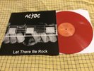 AC/DC LP Let There Be Rock Reissue Blood Red Vinyl Mint Bon Scott Aussie
