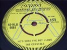 The Crystals:   Hes Sure The Boy I Love  UK    1963   EX+   DEMO  7