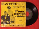 GRETHE JORGEN INGMANN DANSEVISE FOREVIGT 4202 EUROVISON 1963 VG+ VINYLE 45T SP