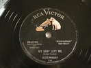 ELVIS PRESLEY My Baby Left Me/I Want You RCA 6540 78 RPM EE-/V+ ORIGINAL SLEEVE
