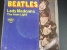 The Beatles-Lady Madonna/The Inner Light 45Capitol 45 rpm w/fan club insert,mono