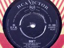ELVIS PRESLEY: DON'T/I BEG OF YOU (SOUTH AFRICAN 45)