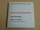 B.A.Zimmermann - Die Soldaten - Gürzenich-Orchester - WERGO 3LP-Box  (B6)
