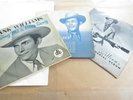 HANK WILLIAMS - Memorial/Moanin' The Blues/Sing Me A Blue Song - 3 x 10