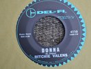 Deadstock  1950's Richie Valens 45, Delfi Records, Donna, La Bamba