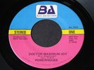 Powerhouse   Doctor Maximum Joy / OST   Blue Ash OH bonehead hard rock 45 HEAR