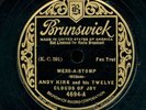 78tk-Jazz-BRUNSWICK 4694-Andy Kirk & his Twelve Clouds of Joy