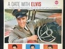 ELVIS PRESLEY A Date With Elvis RCA BLACK/SILVER German STEREO VINYL LP LSP 2011