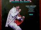ELVIS PRESLEY - RAISED ON ROCK -  RCA Victor Italian Italy 1977 with VINYL MINT
