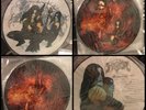 Immortal Picture Disc LPs - Damned In Black & Battles In The North