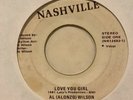 modern soul boogie 45 AL ALONZO WILSON Love You Girl NASHVILLE rare LISTEN