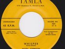 Detroit Motown Doo Wop / Popcorn Rocker- MARV JOHNSON - Whisper / Come To Me