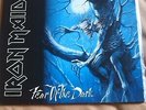 IRON MAIDEN Fear Of The Dark  DOUBLE LP  BRAZIL PRESSING ORIGINAL VINYL VG+/EX+