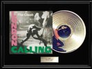 THE CLASH LONDON CALLING ALBUM FRAMED LP PLATED VINYL RARE NO REPROS