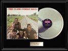 THE CLASH COMBAT ROCK ALBUM FRAMED LP PLATED VINYL RARE NO REPROS