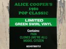 ALICE COOPER 'Flush The Fashion' 2018 EU reissue vinyl LP COLOURED WAX - SEALED