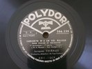 Jacques Thibaud Mozart Violin Concerto 78RPM Polydor X3