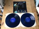 RARE ELVIS BLUE RHYTHMS DOUBLE LP VINYL ALBUM BLUE VINYL EX CONDITION
