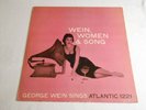 George Wein Wein, Women & Song LP original Atlantic 1221 jazz vocal cheesecake
