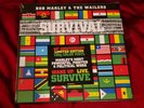 NEW Bob Marley SURVIVAL 40TH ANNIVERSARY 180g LP CLEAR COLOR Vinyl LIMITED ED