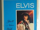 ELVIS PRESLEY YOU'LL NEVER WALK ALONE RCA ITALY 8TRACK CARTRIDGE MINT SEALED '71