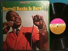 DARRELL BANKS IS HERE   RARE ORIG 1967 ATCO SOUL LP SHRINK MONARCH VG+/VG++
