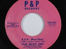 70s Disco Soul 45 FOUR BELOW ZERO E. S. P. P&P HEAR