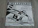 Def Leppard - First Strike EP 1984 FRANCE 45 RED VINYL RO INTERNATIONAL