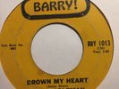 DAVID COLEMAN - drown my heart / my foolish heart - BARRY RARE LATIN FUNK SOUL