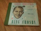 BING CROSBY Merry Christmas 1947 Four 78 RPM Shellac Record Album Set -Decca 550