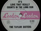 RARE 1965 OZ LEEDON POP THE TAYLOR SISTERS IT'S LOVE THAT REALLY COUNTS 7