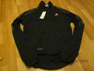 BLACK ADIDAS TOUR RAIN JACKET - SIZE UK L - LADIES - NEW WITH TAGS