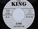 R&B Popcorn Soul 45 LITTLE WILLIE JOHN I'm Shakin' KING promo HEAR