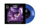 Exclusive BLUE VINYL  7” STAR WARS: A NEW HOPE Main Title /Cantina Band  33 RPM