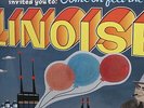 N Mint 2005 1st Ed w/ Superman Balloon Sticker Cover Sufjan Stevens Illinois LP
