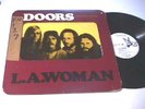 The Doors LA Woman WHITE LABEL PROMO LP Original Hype Sticker 1971 Crucifix Slv